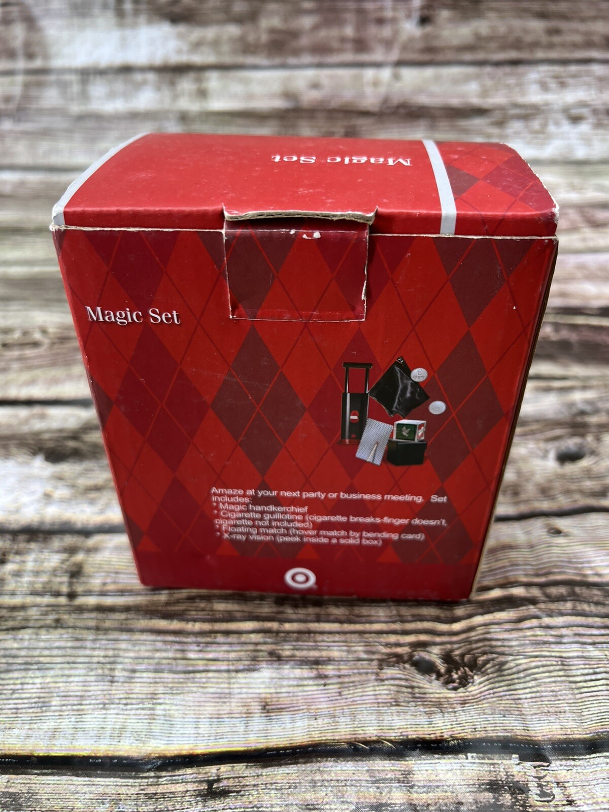 Magic Set Kit Handkerchief Cigarette Guillotine Floating Match Trick Target