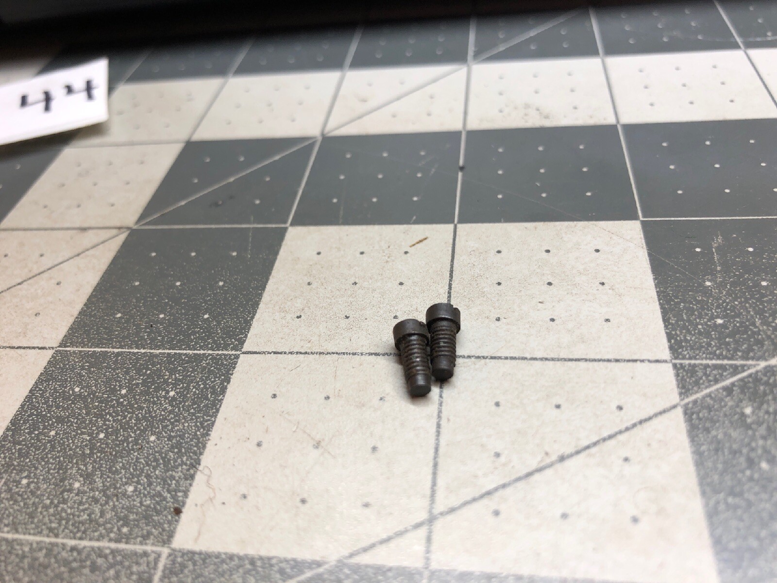 2 Smith & Wesson, model K L N Frame, Side Plate Screws. BLUED