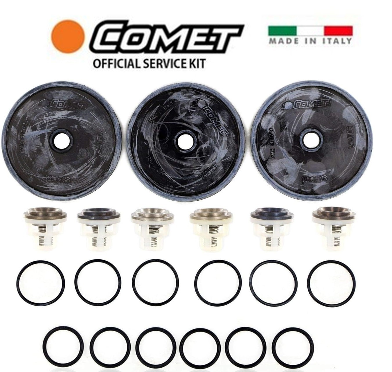 Comet 5026.0084 Repair Kit for APS51 Diaphragm Pump 5026008400