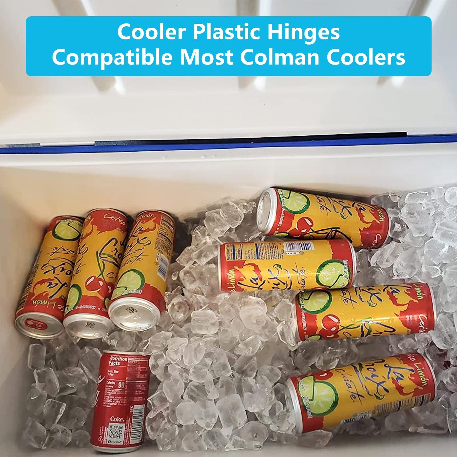 ​​Replacement Cooler Hinges for Coleman Camping Accessories and Ice Chest, Co...