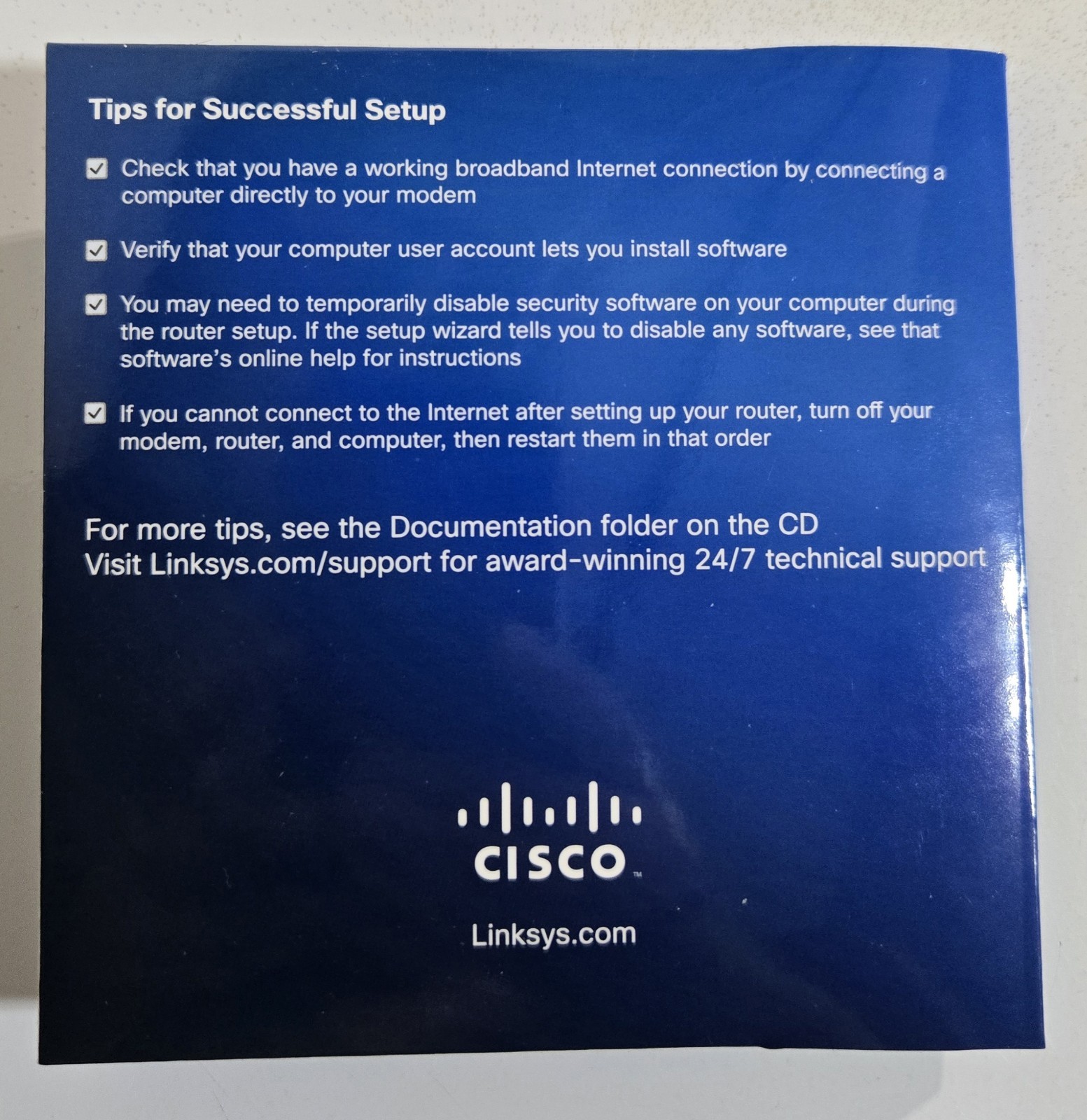 Linksys E1200 Setup CD Software & Resources For Cisco Wireless Router