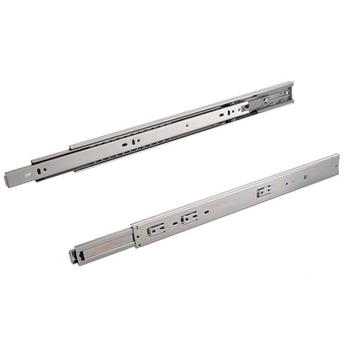 Soft Close Drawer Slidess, Side Mount Metal Ball Bearing Full 18 Inch 1 Pair