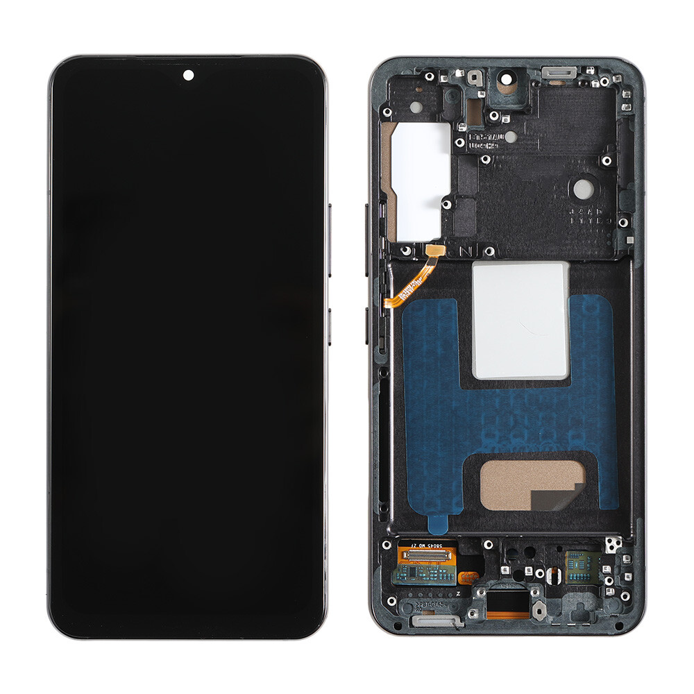 Small LCD Display Touch Screen Frame Assembly Replacement For Samsung Galaxy S22