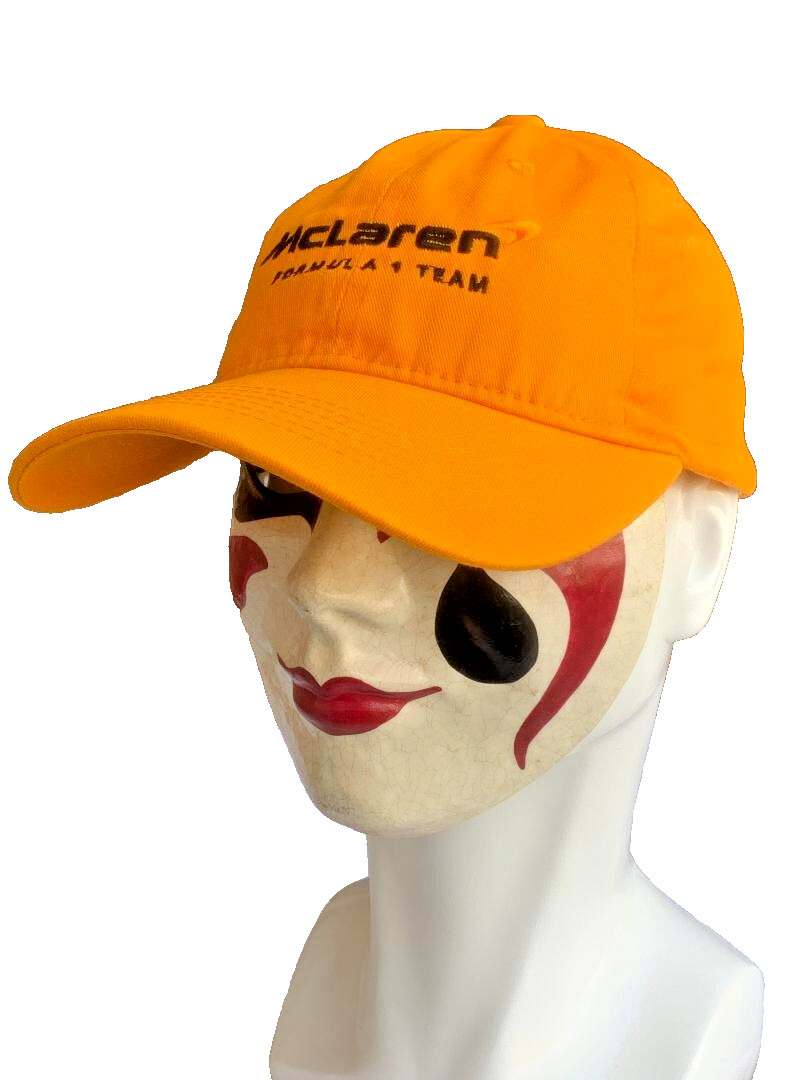 McLaren F1 Racing Team Papaya Unstructured Dad Cap.