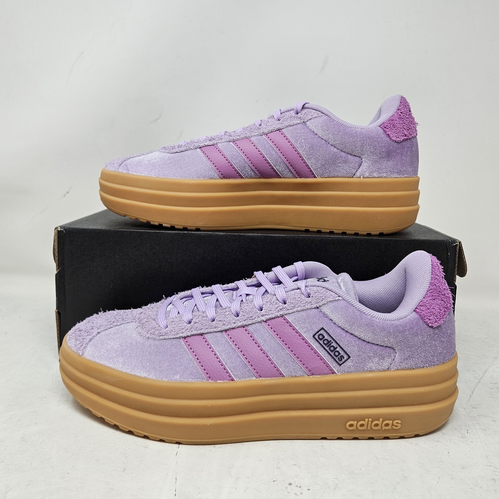 Adidas VL Court Bold 'Purple' / JQ5622 / Women's Size 7.5