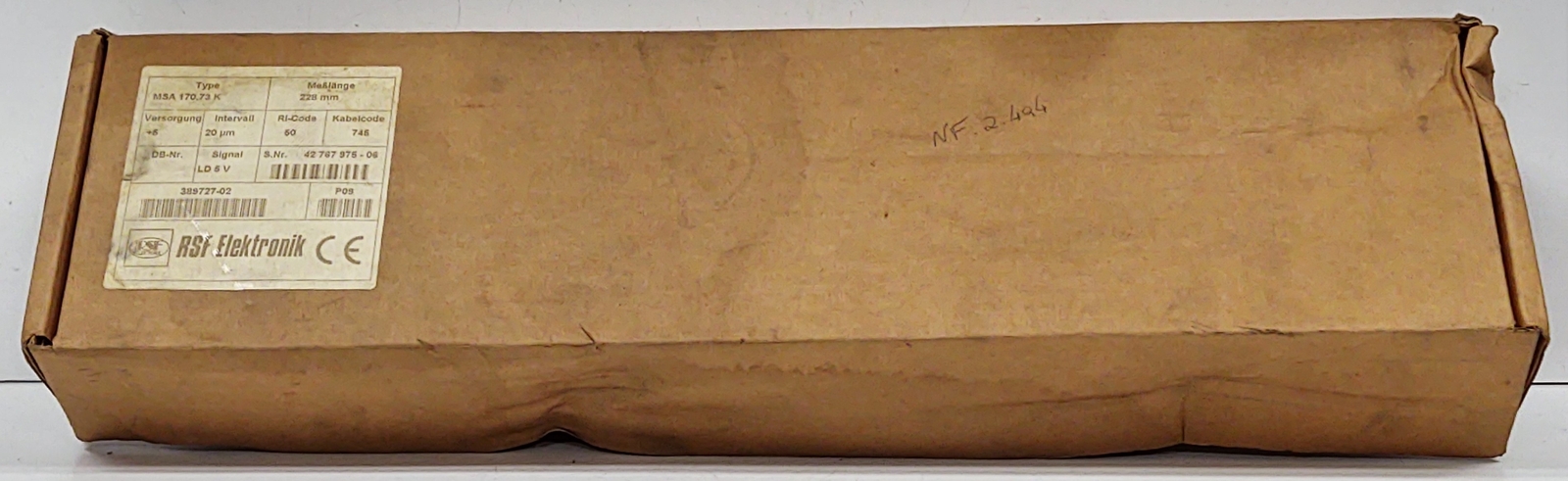 RSF Elektronik 42676975 MSA170.73K Linear Encoder