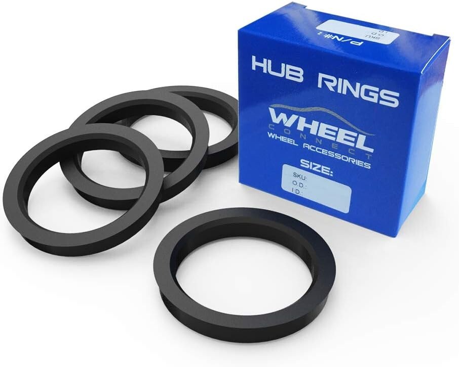 Hub Centric Rings 106 to 77.8 Set of 4 ABS Plastic Hubrings O.D106 106.1