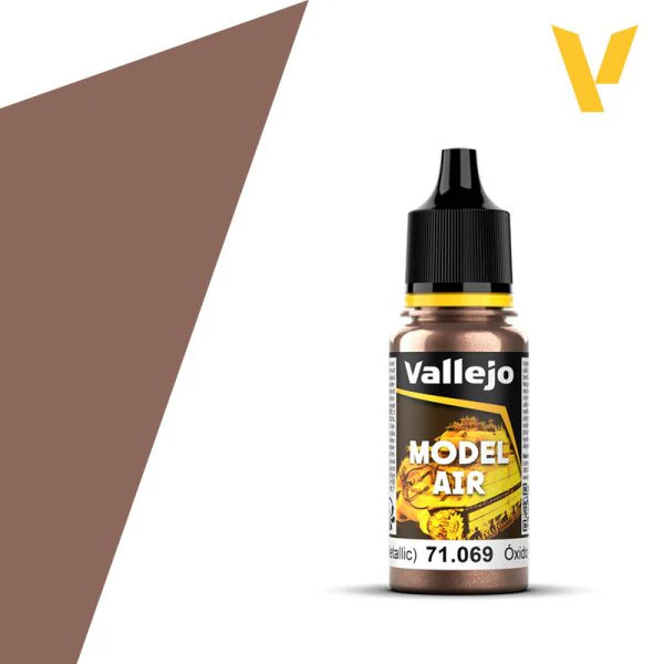Vallejo Model Air 71.069  Rust Metallic 18ml