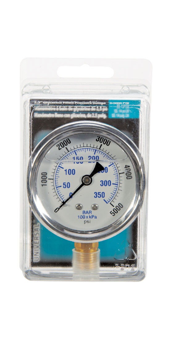 Universal 99019120 Pressure Gauge 5000 psi