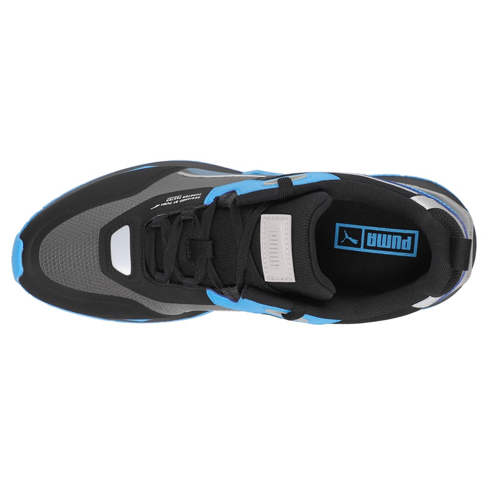 PUMA Bmw Motorsport X Mirage Tech Lace Up Mens Black, Blue Sneakers Casual Shoe