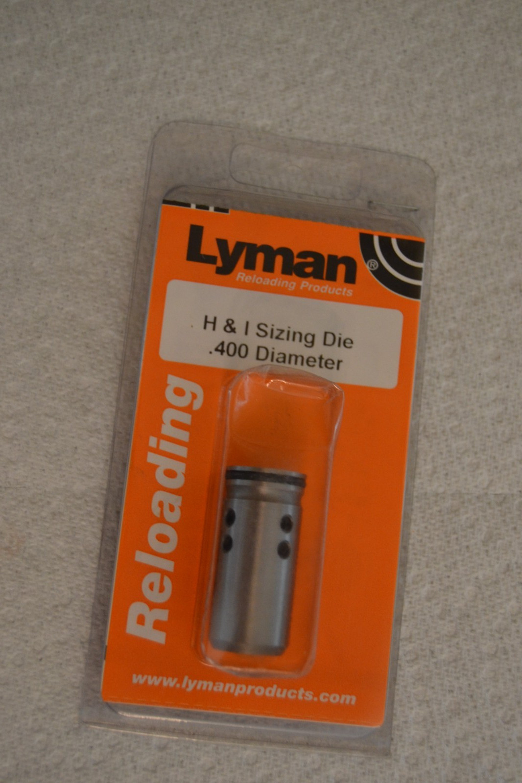 LYMAN H & I SIZING DIE .400 DIAMETER USED