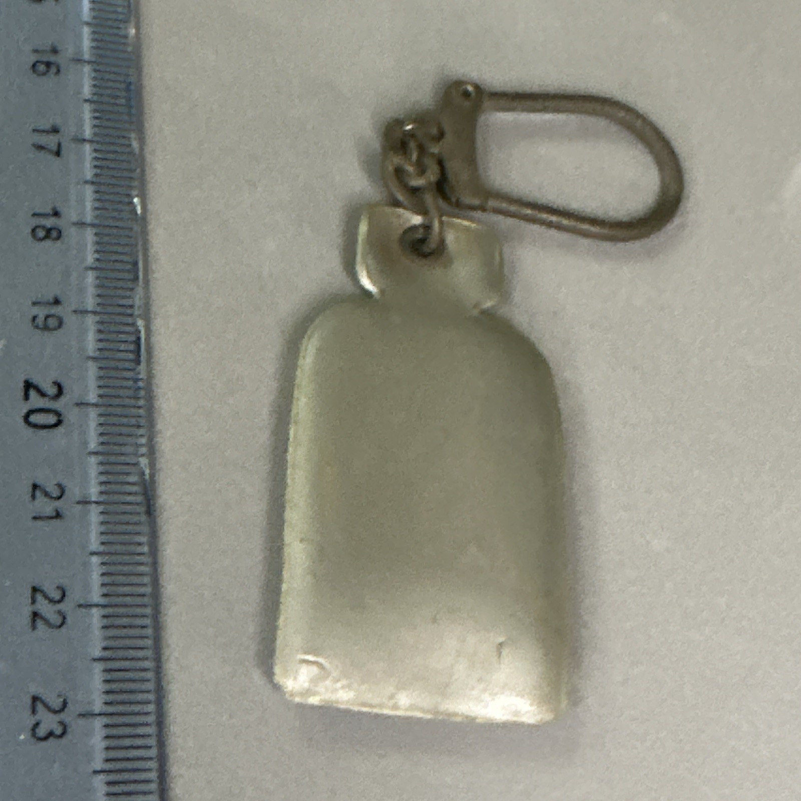 VINTAGE MOBILE FLAMES KEYCHAIN KEYCHAIN