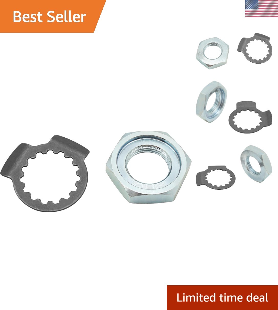 Front Sprocket Nut Washer for Yamaha YZ450 WR450 2004-2023 2006-2013