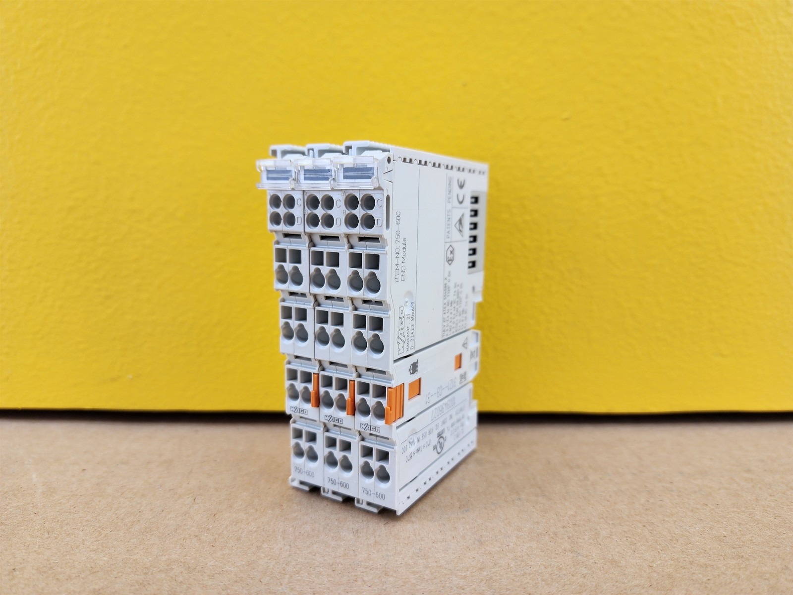 Wago 750-600 End Module (lot of 3)