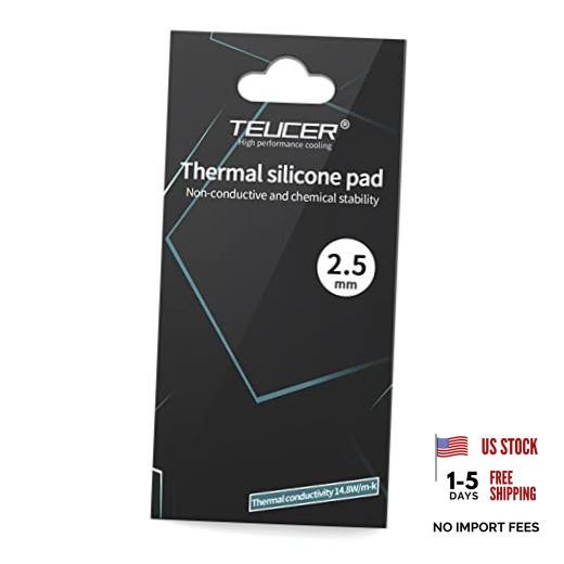 Thermal Pad 14.8 W/mK, 85x45x2.5mm, Non Conductive Heat Resistance 85*45*2.5