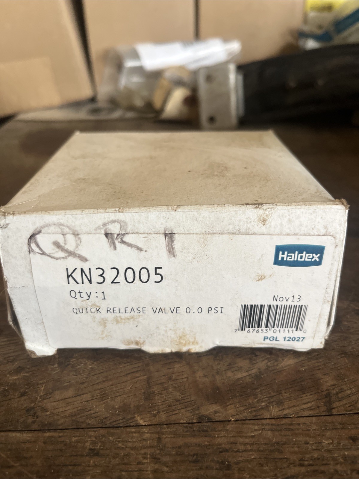 NOS Haldex Genuine OEM KN32005 Quick Release Brake Valve Model # QR-1