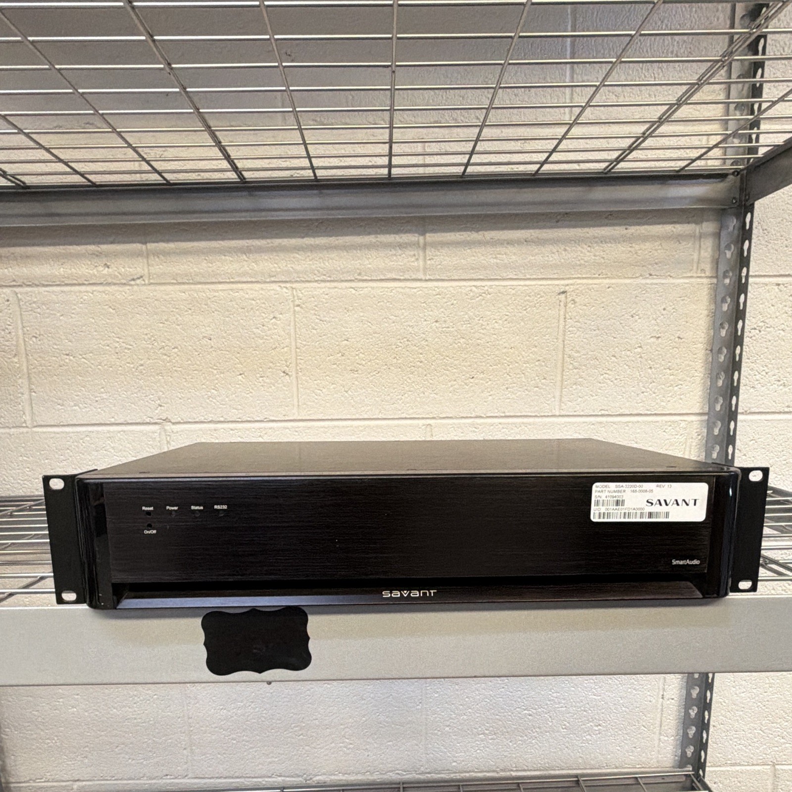 Savant SmartAudio SSA-3220D-00 Digital Audio Matrix Switch