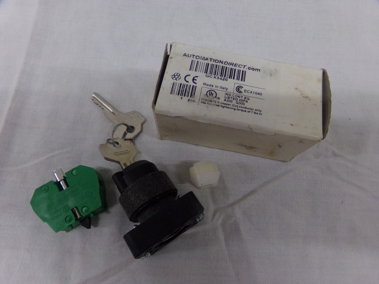 AUTOMATION DIRECT GCX3420 Keyed Switch ECX1040 NEW in Box