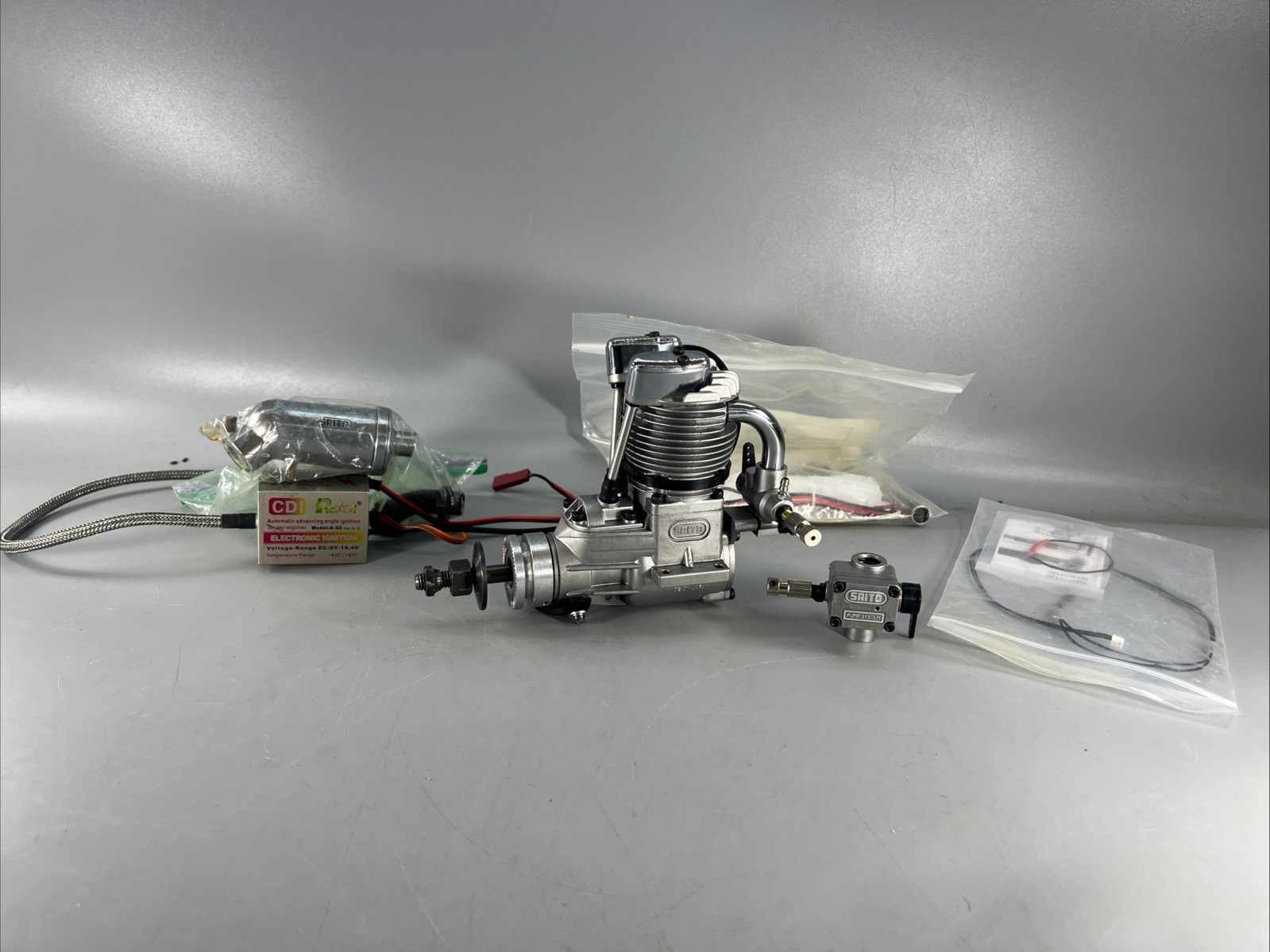 Saito Engine - Saito FG20  four stroke Gas engine - FG-20 RC Motor