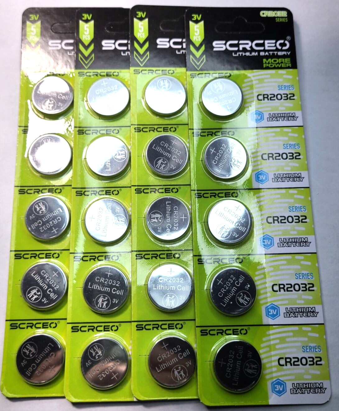 20 PACK CR2032 3V LITHIUM BATTERY (EXP 12/30) DL2032 ECR2032 SB-T51 WITH TRACKIN
