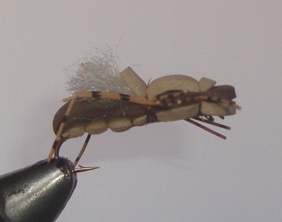 Lot of 3 Fat Albert Foam Hand Tied Fly Fishing Flies Choice of Hook Size