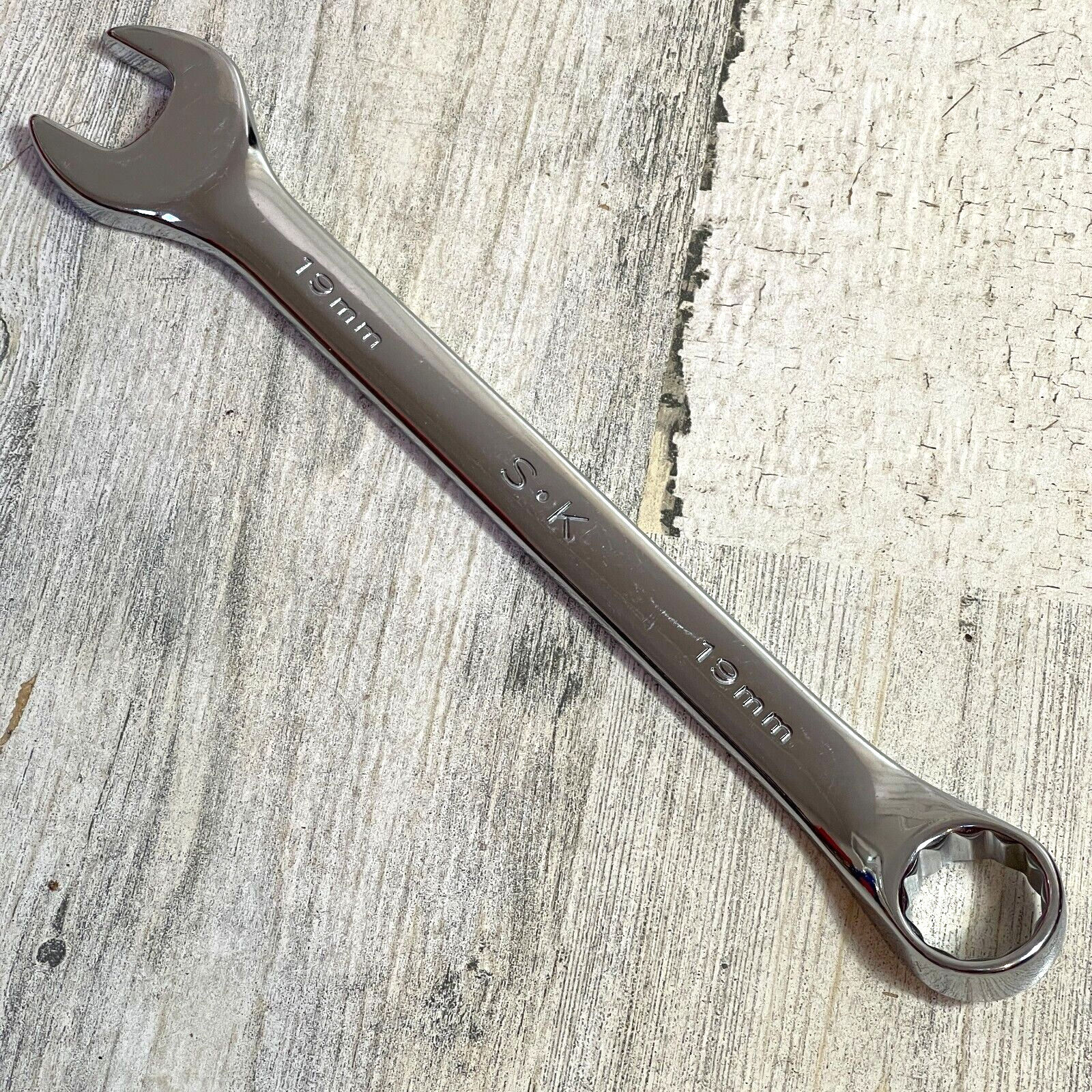 SK Tools 88319 19MM 12 Point Combination Wrench S-K New Old Stock