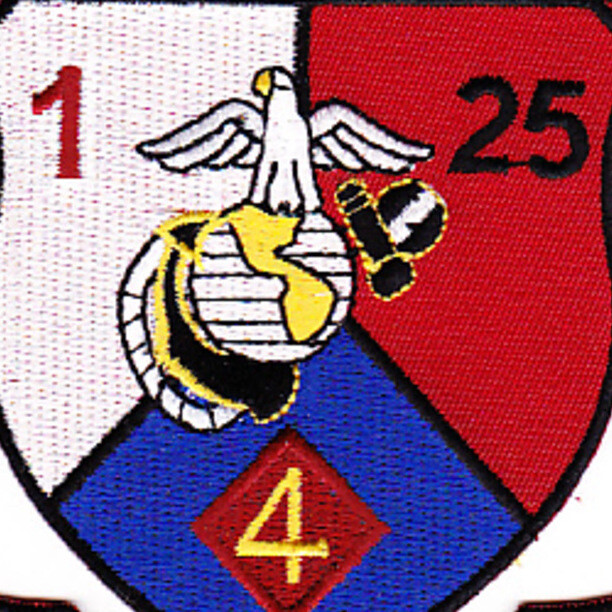 1st Battalion 25th Marines 4th Division Patch