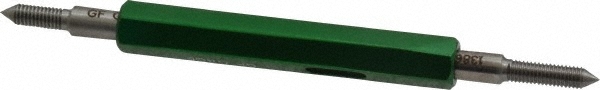 GF Gage M3x0.50, Class 6H, Double End Plug Thread Go/No Go Gage Hardened Tool...