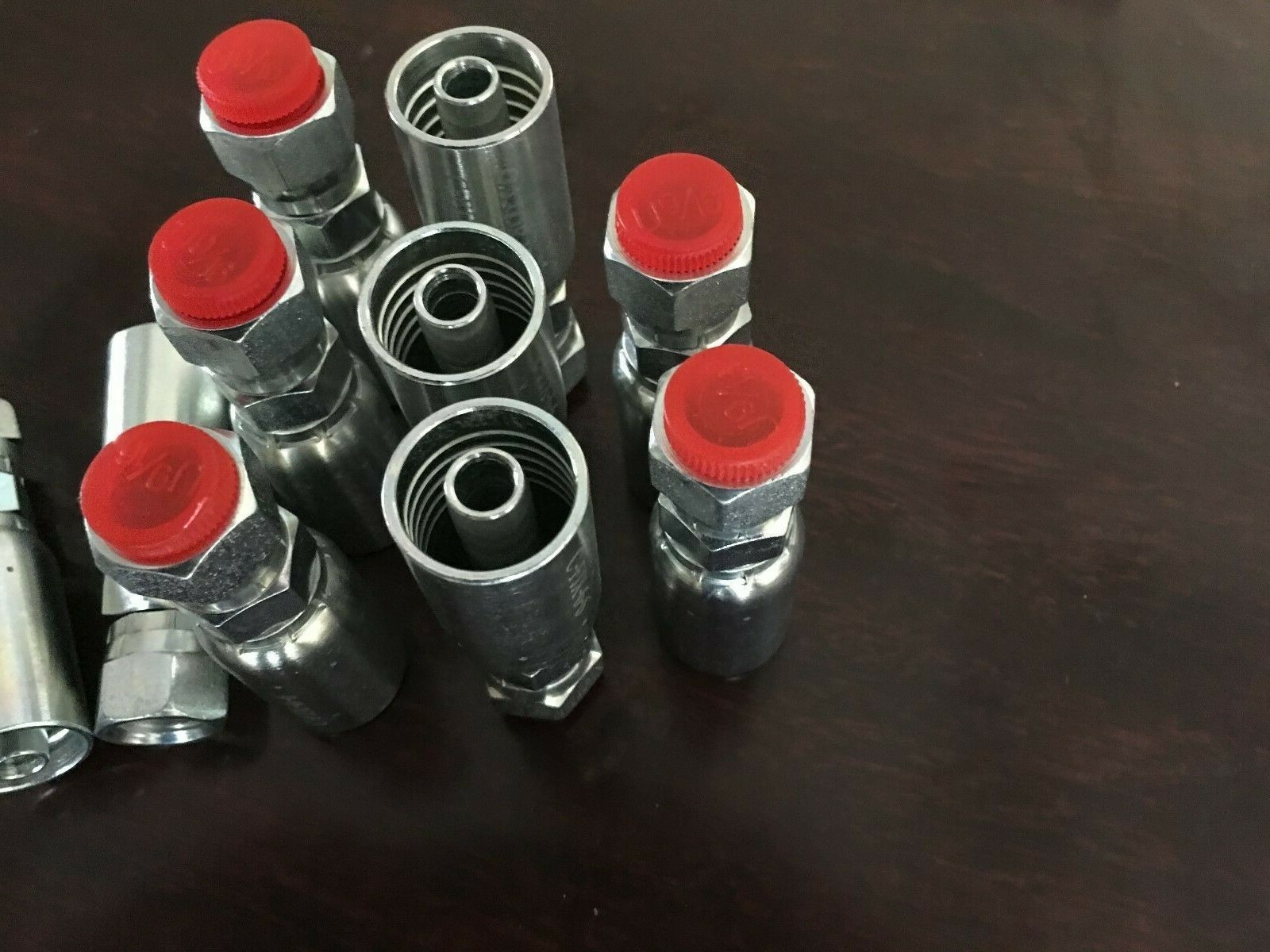 Compatible HYDRAULIC HOSE FITTING, 06U606 INTERCHANGE STYLE 10 Pkg #6 FJIC
