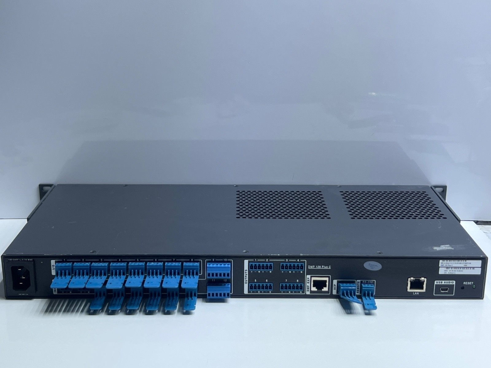 Extron DMP 128 Plus C Digital Matrix Processor ProDSP Audio