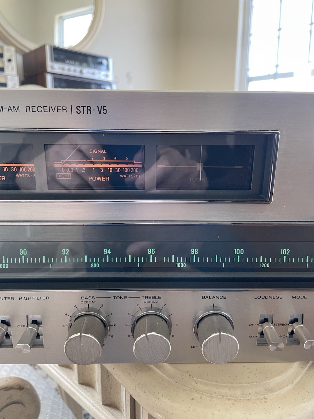 sony str v5 receiver Very Clean Amazing Sound And Condition