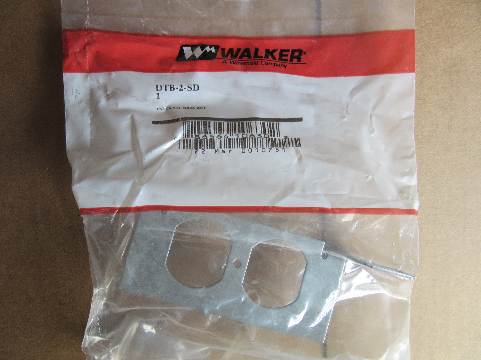 Walker DTB-2-SD Data Bracket Duplex NEW!!! Factory Sealed Free Shipping