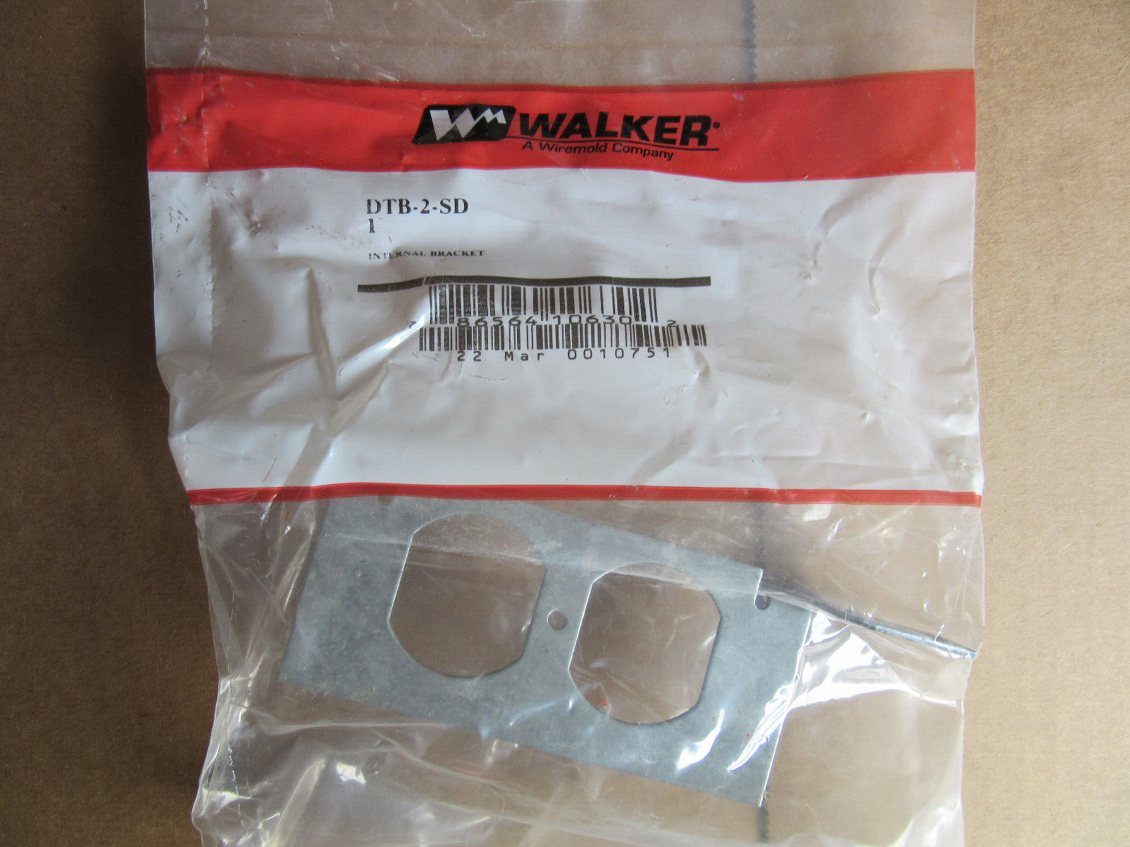 Walker DTB-2-SD Data Bracket Duplex NEW!!! Factory Sealed Free Shipping