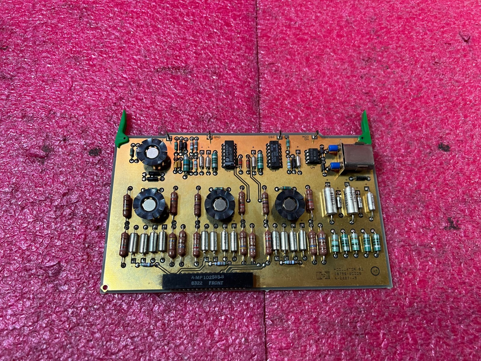 HP 8756A Scalar Network Analyzer Board 08756-60005