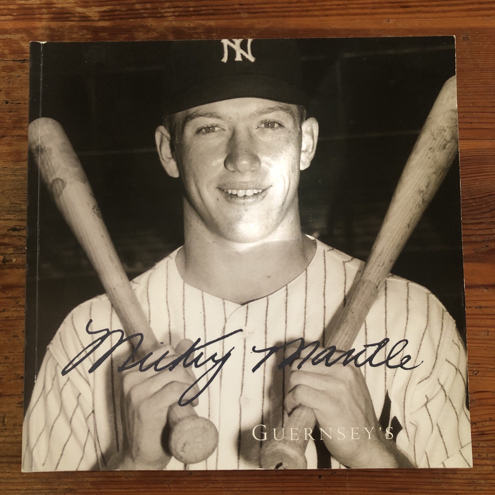 Guernsey's Auction Catalog Mickey Mantle Estate Personal NY Yankees Dec 2003 MSG