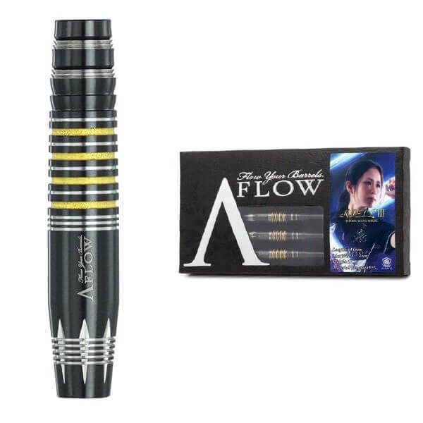 Dynasty Riel 3 Black 2BA 17.5g Maiyu Shimizu Darts Barrels