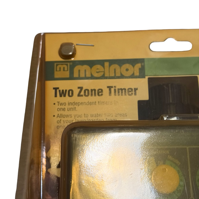 NIB Melnor Two Zone Aqua Timer Automatic Yard Water Timer Model 3100V