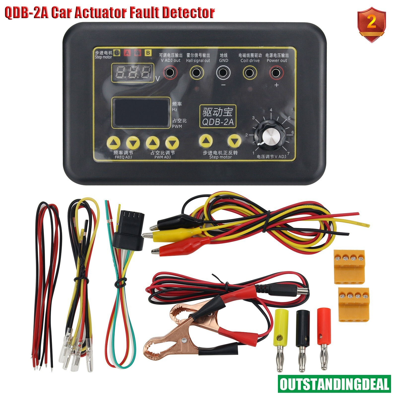 QDB-2A Car Actuator Fault Detector For Ignition Coil Injector Solenoid Valve