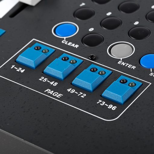 96 Channel DMX Console