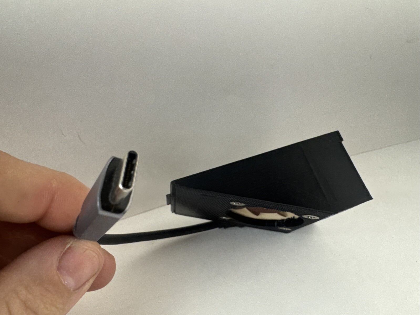 Custom Cooling Fan for Sony ZV-E1 Camera, Black Self Powered