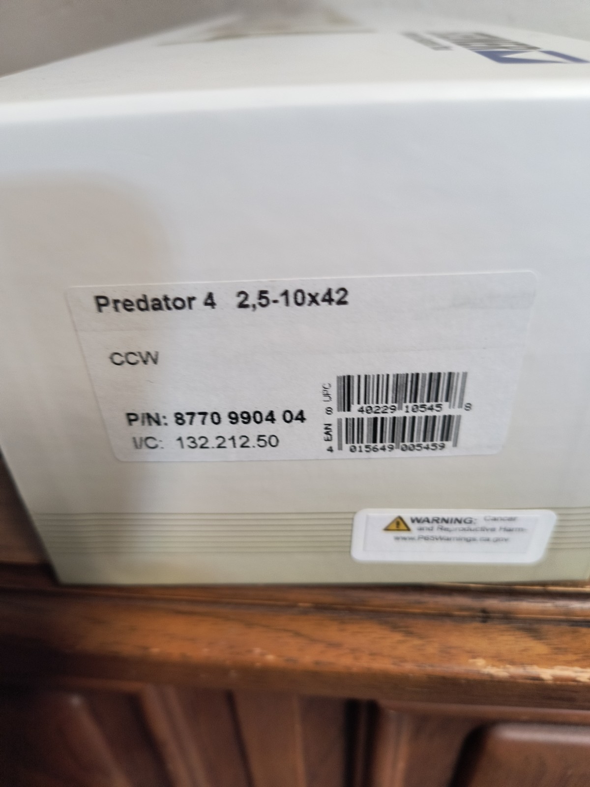 Steiner 2.5-10x42mm Predator 4 E3 Reticle Riflescope 8770