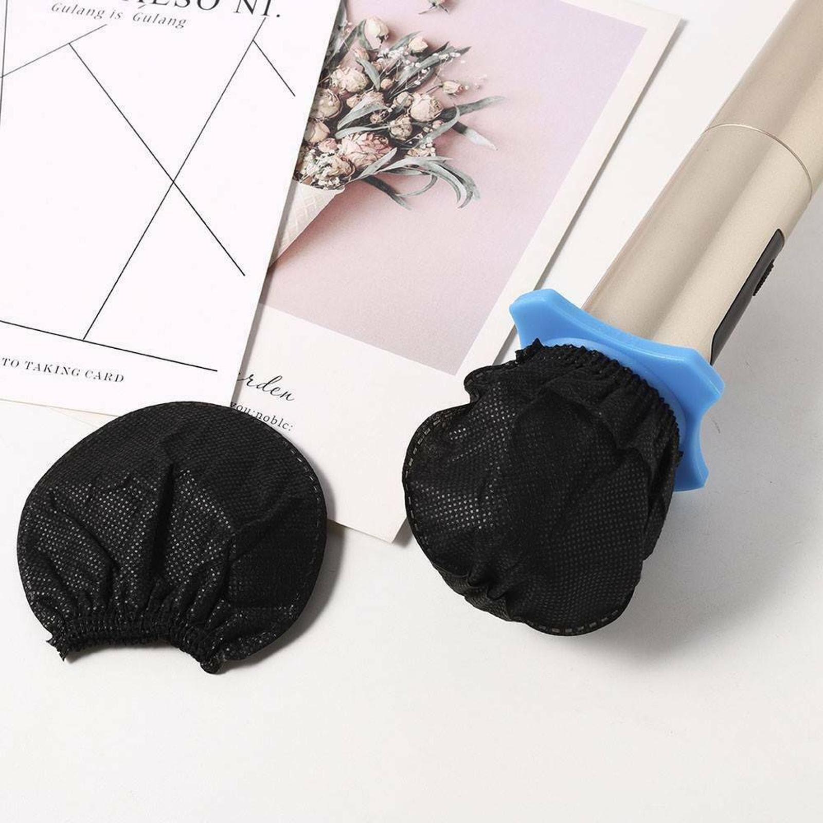 100Pack Microphone Pop Filter Hygiene Cover Odor Removal Disposable Mike Sponge
