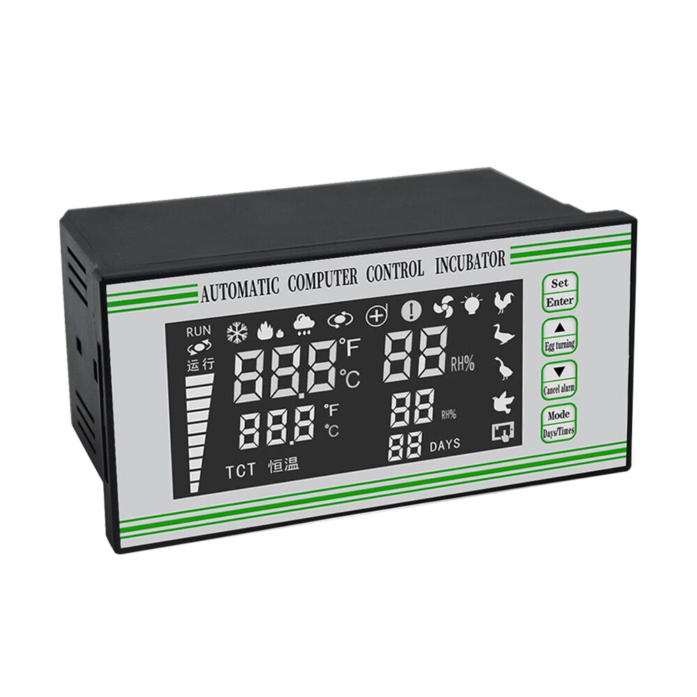 Automatic Egg Incubator Controller Thermostat Temperature 110V Humidity Sensor