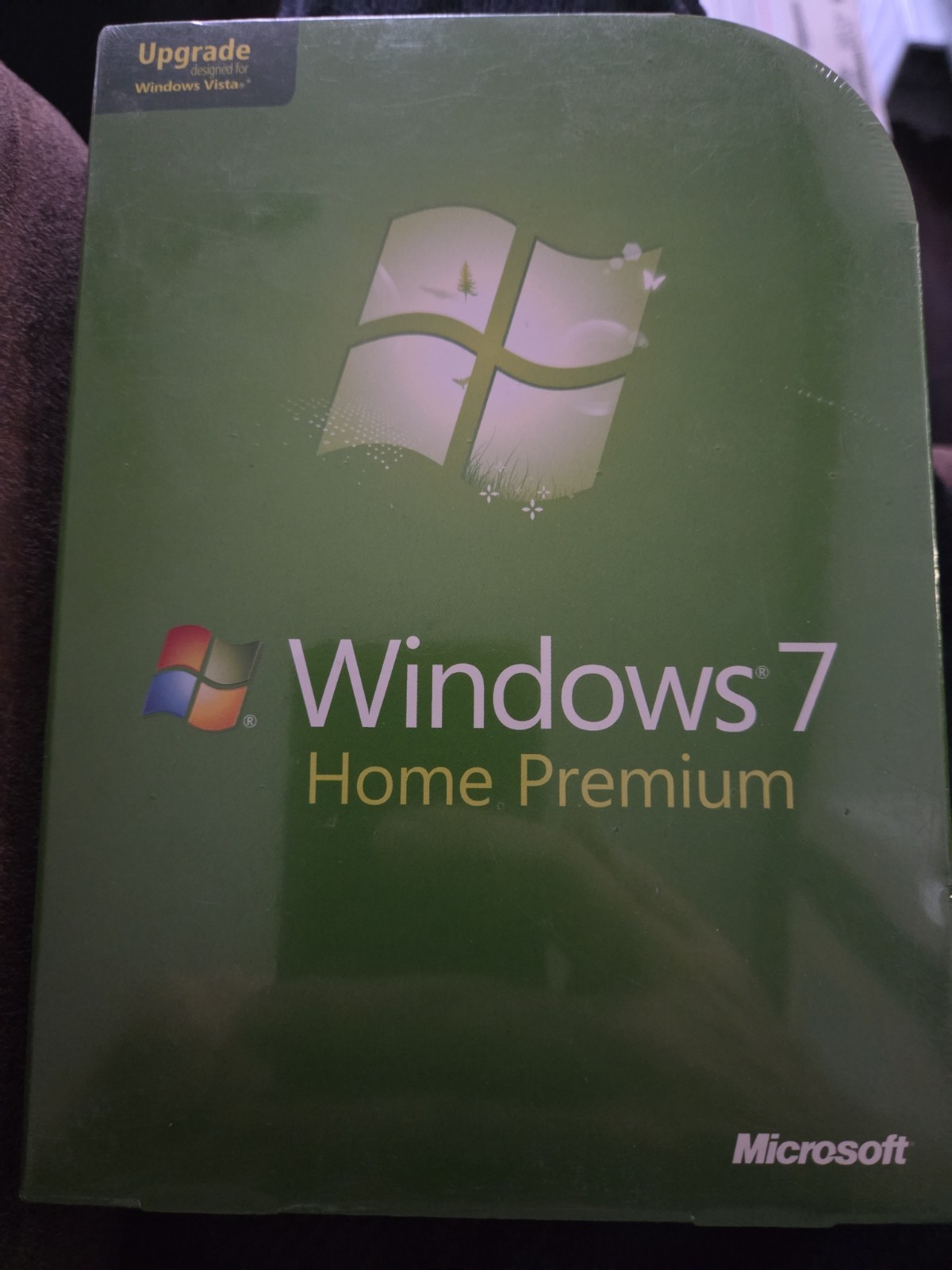 Microsoft Windows 7 Home Premium Upgrade Software NEW  Unopened Package
