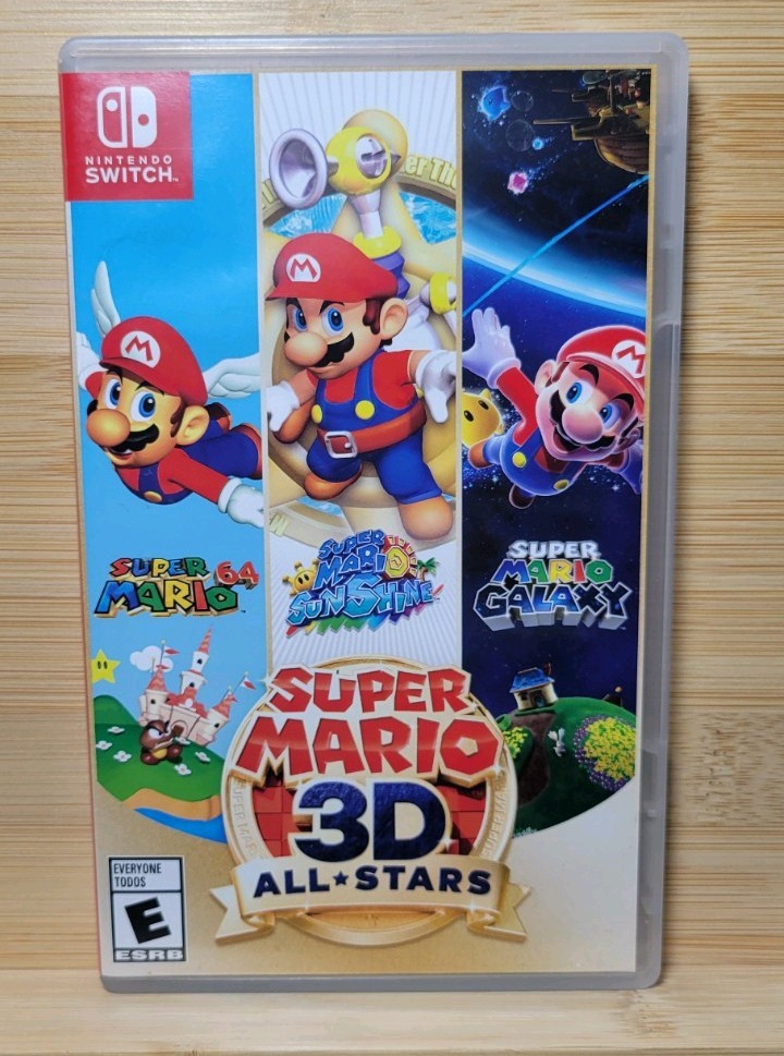 Super Mario 3D All Stars Nintendo Switch Game And Case! Used!