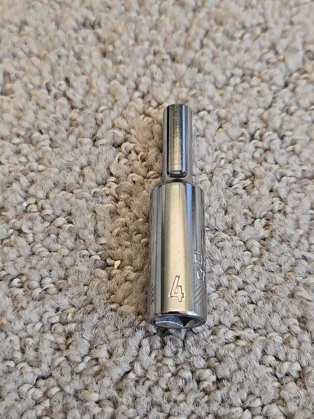 Craftsman CMMT44401 4mm 6pt Deep Well Socket 1/4" Drive  B01
