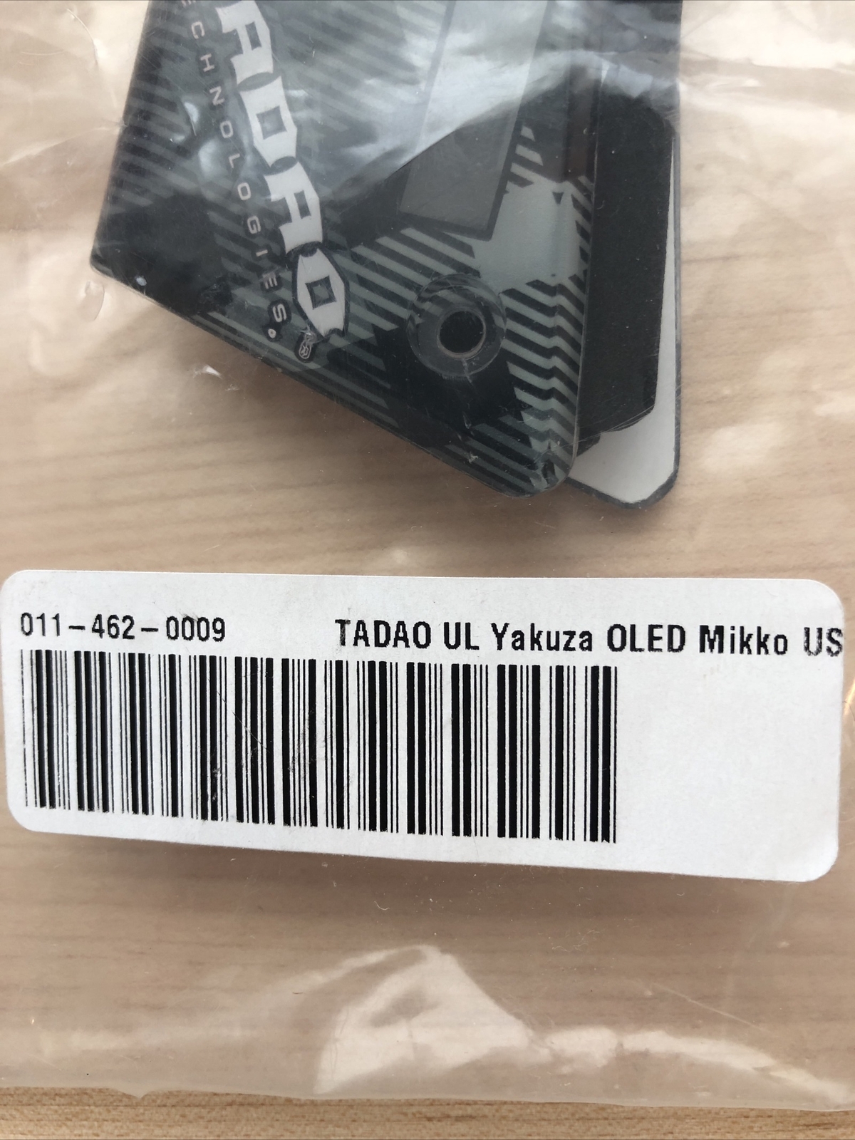 TADAO Yakuza Dye DM UL OLED Mikko Huttman 45 * GRIP Panels BLACK Gray Argyle
