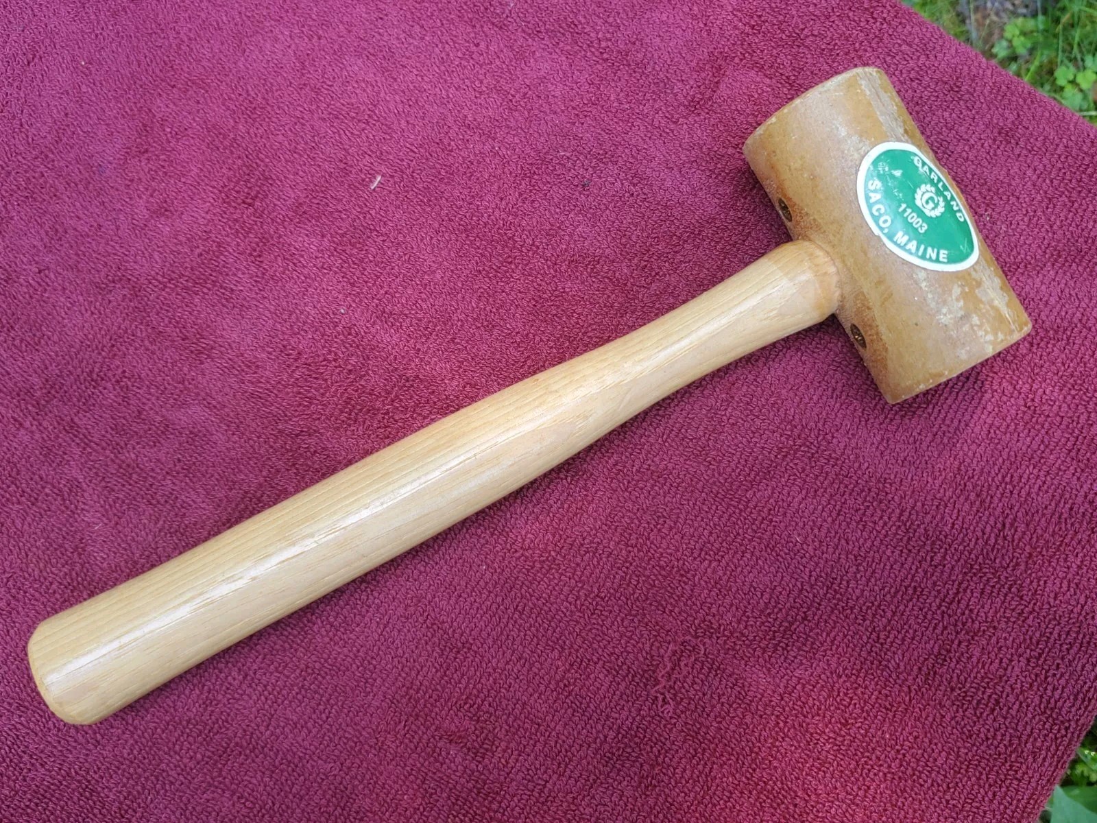 Garland Rawhide Mallet 11003,  11-1/4" Long