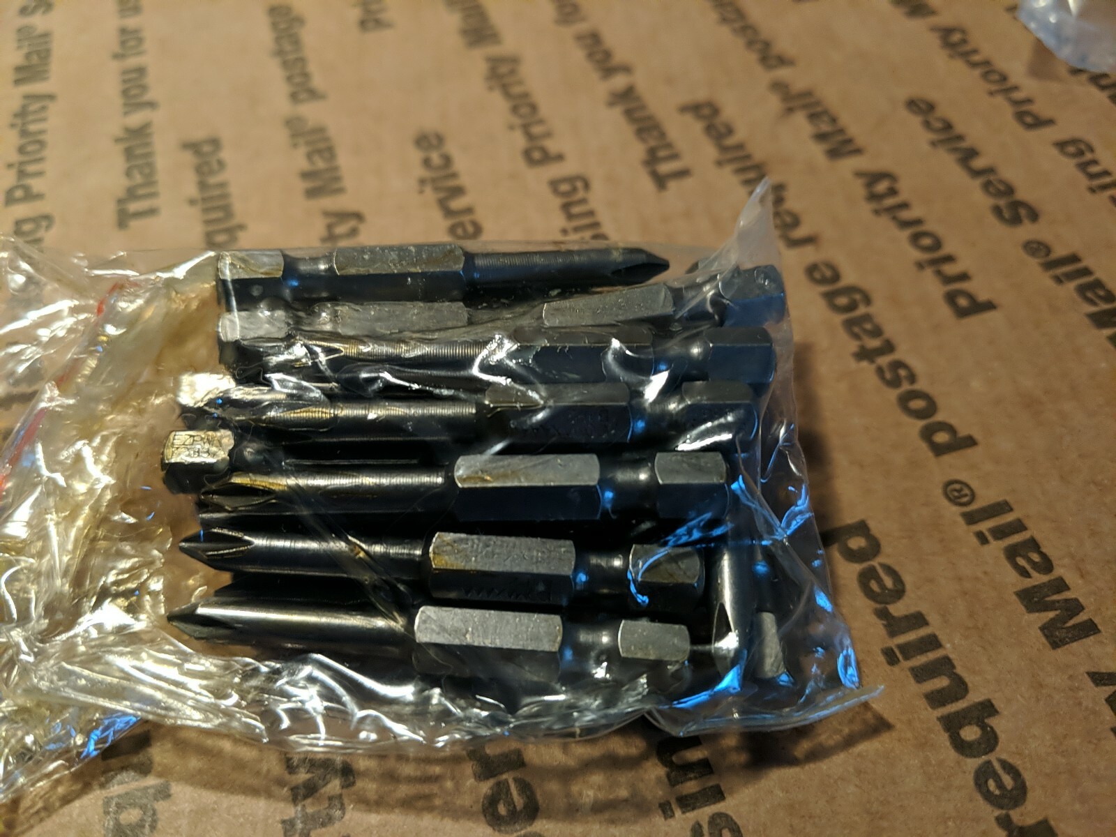 Bulk Eazypower #1 PH1 X 2" Phillips Screwdriver Bits 1/4" Hex Drive 25 Pack