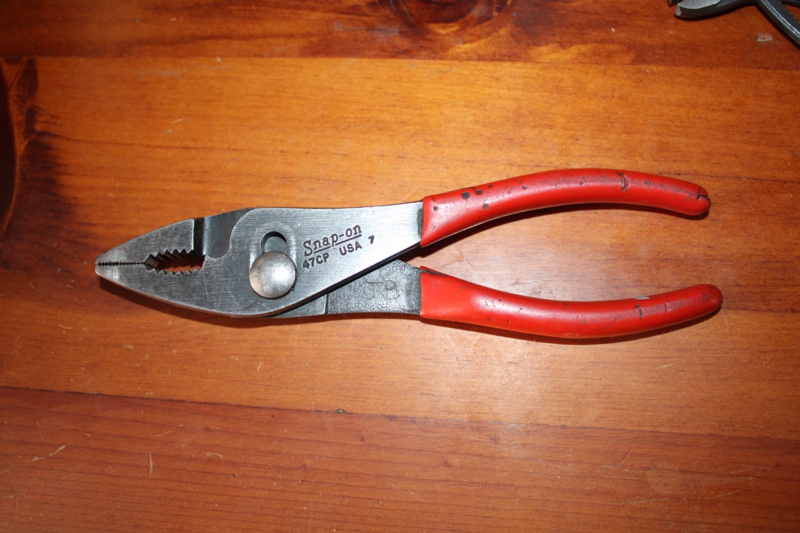 SNAP-ON 47CP SLIP JOINT PLIERS 7 1/2" FREE SHIPPING